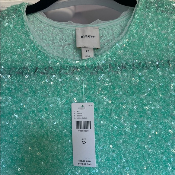 Anthropologie Sparkly Tee - Picture 2 of 2